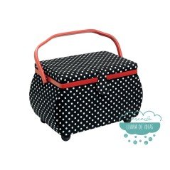 Costurero Polka Dots tamaño L - Prym