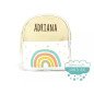 Mochila Arco Iris infantil personalizada