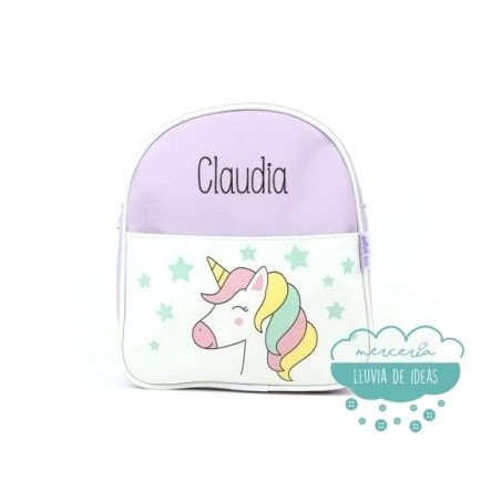 Mochila Unicornio infantil personalizada