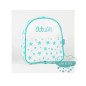 Mochila Estrellas Menta infantil personalizada