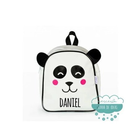 Mochila Panda infantil personalizada