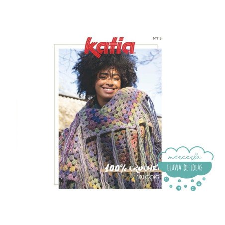 Revista de crochet 100% Katia