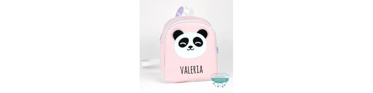 Mochila infantil  2024 ☁ Mercería Lluvia de Ideas ☁